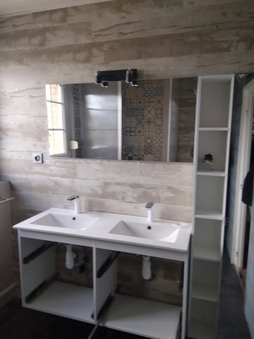 Création salle de bain